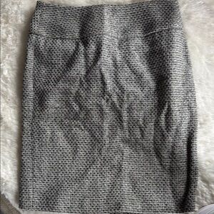 Jones New York Gray Mini Pencil Skirt for Work